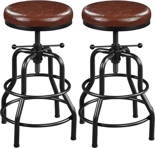 2pcs rustic height adjustable - rustic,