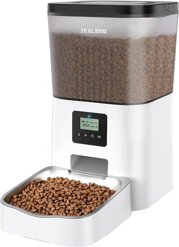 Auto pet dry food dispenser - 4l,