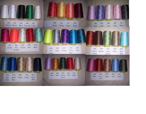 Overlocking thread 5000 yard - overlocking,