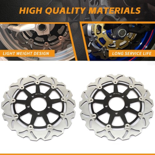 Pair front brake - discs, for