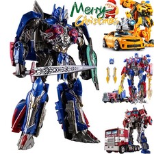 Deformation Toys Optimus Prime Toy Deformed Car Robot Action Figure Car Model