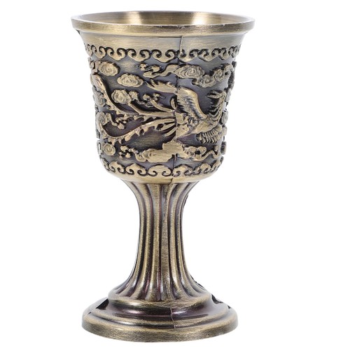 Zinc alloy vintage goblet - alloy,