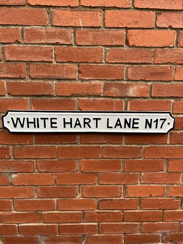 White hart lane n17 vintage - white,