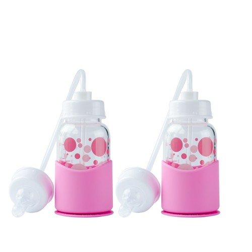 Hands free baby bottle - bottle,