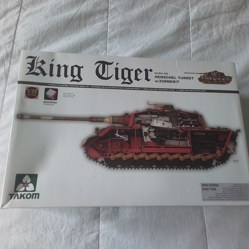 Takom 2046 king tiger henschel - king,