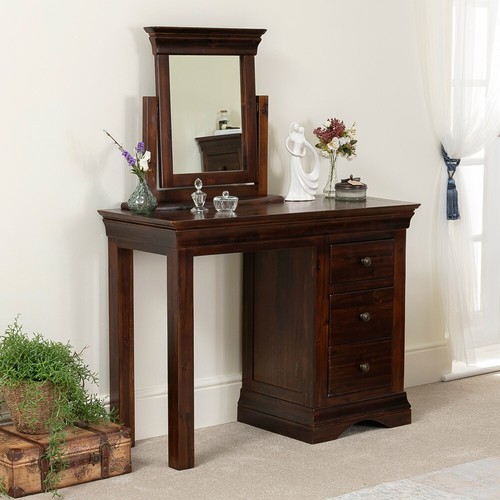 Dressing table mirror set - table,