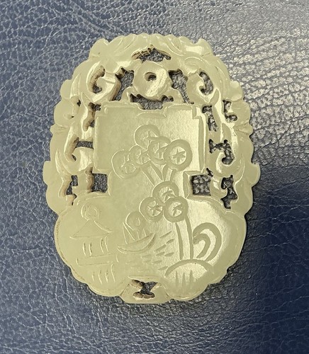 Chinese pale celadon jade - chinese, pale-celadon