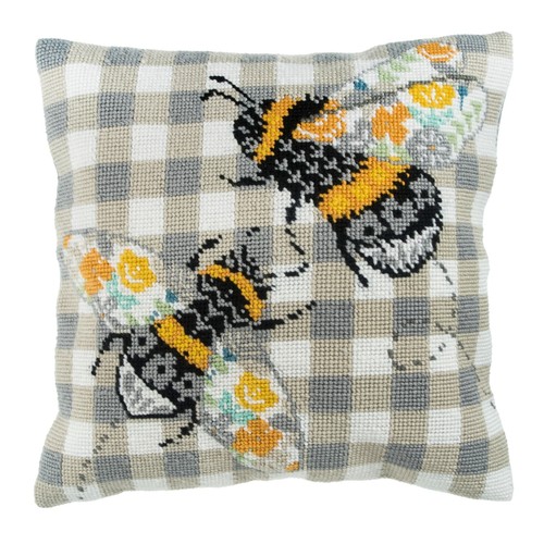 Bees half stitch - half, kit