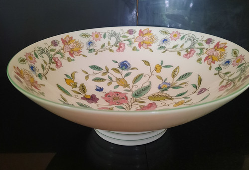 Minton haddon hall green trim - hall,