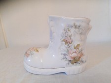 Vintage Ceramic Vase Shoe Boot
