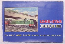 Vintage Lone Star 000 (Treble 0) EL 50 Goods Set - trainset boxed with extras