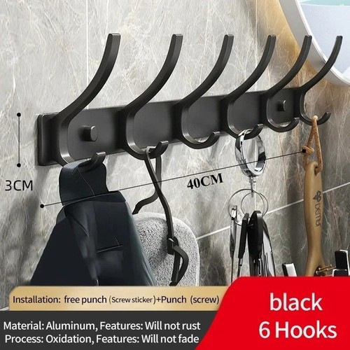 Hook aluminium wall mounted - hook,