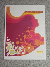PEARL JAM Original Concert Poster 2003 TAMPA Ames Bros Rare
