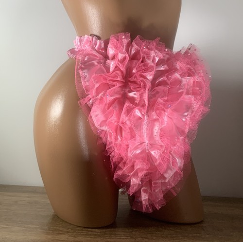Men double sissy satin mid - double,