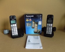 Panasonic KX-TGE112E Big Button Twin Digital Cordless Phone