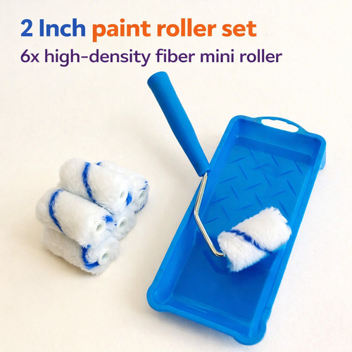 8pcs inch paint roller set - inch,