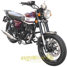 Black 30mm Engine Guard for MASH Cafe Racer 125 Seventy-Five Vintage 125