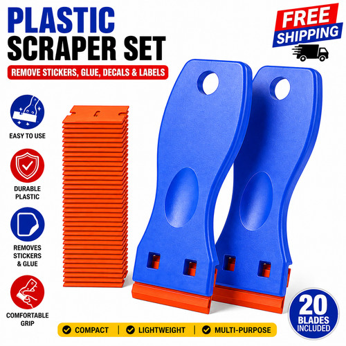 Plastic scraper car razor - plastic,