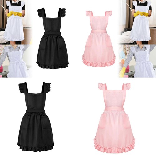 Ruffled women apron with - women's,