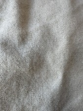 Vintage Cream Pure Wool Blanket