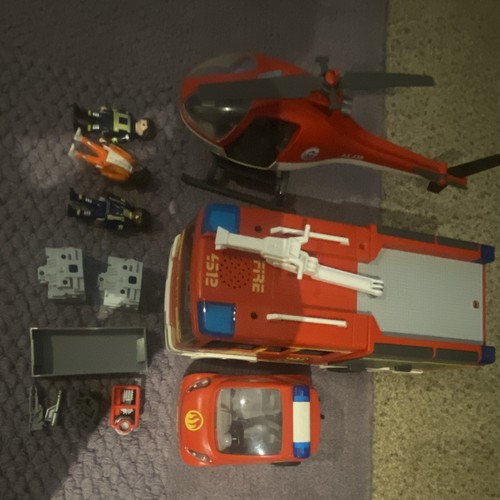 Playmobil fire rescue - fire,