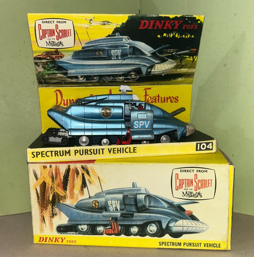 Dinky 104 captain scarlet - 104,