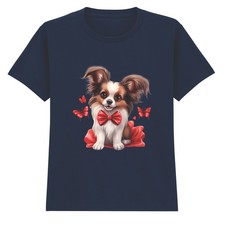 Papillon Dog Cute Bow Tie