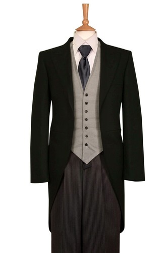 Tailcoat suit piece wool - suit,
