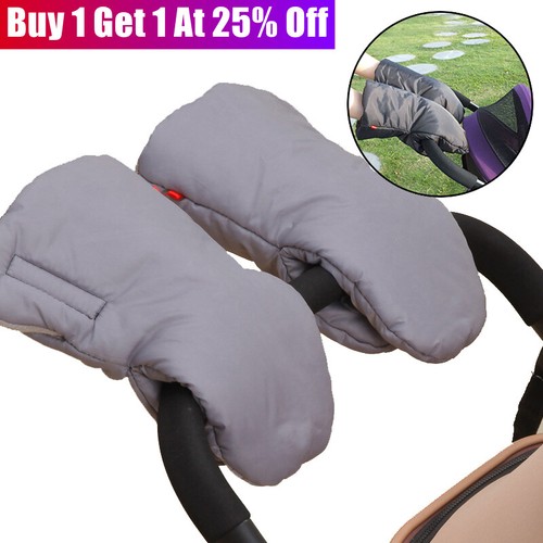 Winter mittens pram pushchair - mittens,