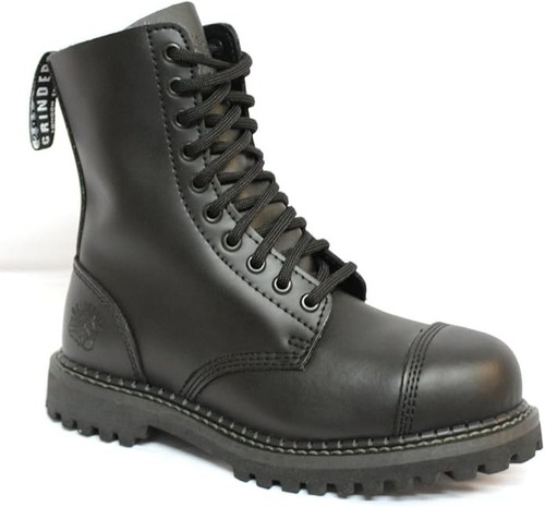 Grinders stag black boots - cs,
