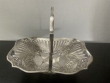 Antique Silver Plated large