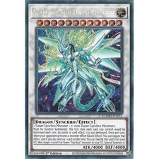 BLMM-EN151 Stardust Sifr Divine Dragon : Secret Rare Card : 1st Edition : YuGiOh