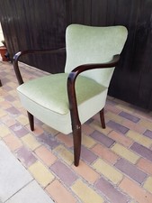 Art Deco Armchair – Vintage Club & Cocktail Chair, Germany 1940s