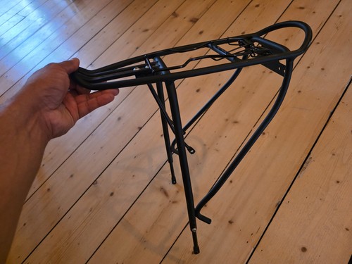 Bike pannier rack - rack, cycle