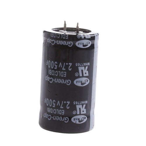 500f x 60mm farad - 2.7v,