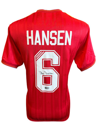 Alan hansen signed - signed, liverpool