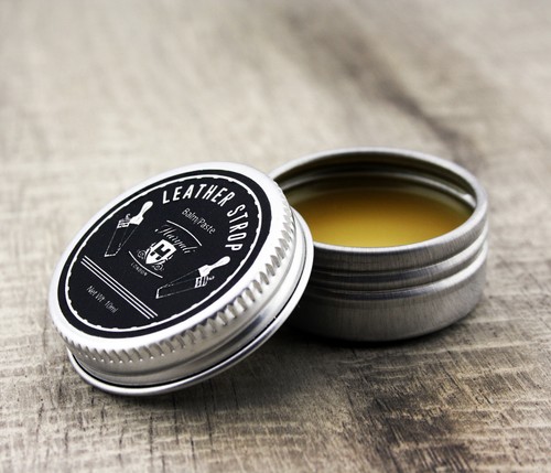 Barber salon stropping leather - barber,