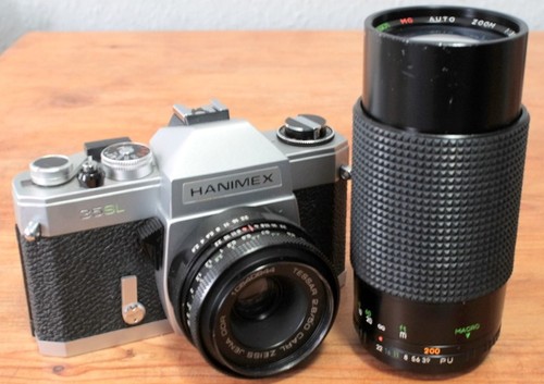 Hanimex 35sl 35mm slr camera - hanimex, +