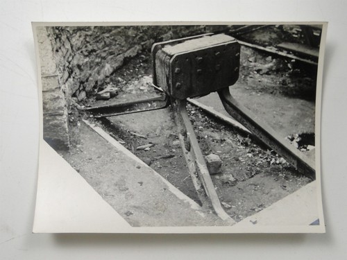 Industrial railway point lever - point,