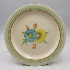 CLARICE CLIFF 1930s Art Deco Honeydew TEA PLATE