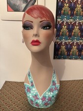 Hand painted Mannequin head