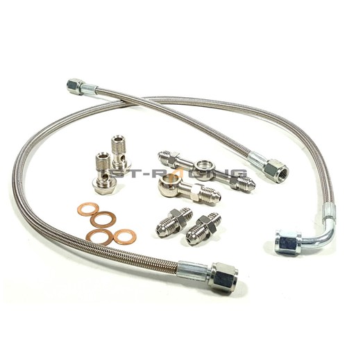 Turbo oil feed line for - feed,