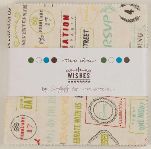 Wishes charm pack moda - wishes, (moda