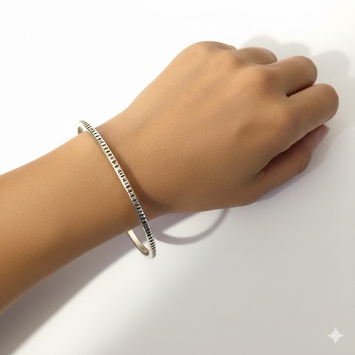 Silver 925 classic slave - silver,
