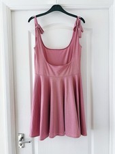 Black Milk Clothing Metalic Party Pink Underbust Dress L