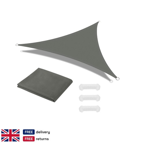 3x3x3m grey triangle shade - 3x3x3m,