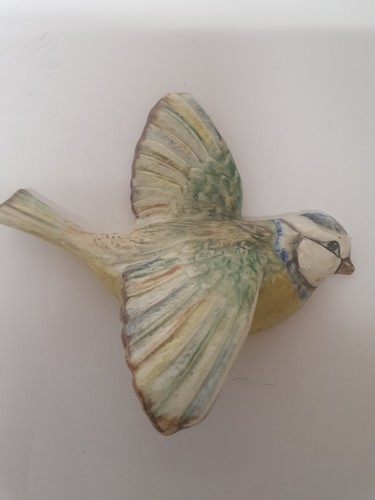 Beswick blue tit flying - blue,