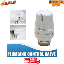 1-6 Thermostat Head TRV Radiator Thermostatic Heater Control Head Heating Valve