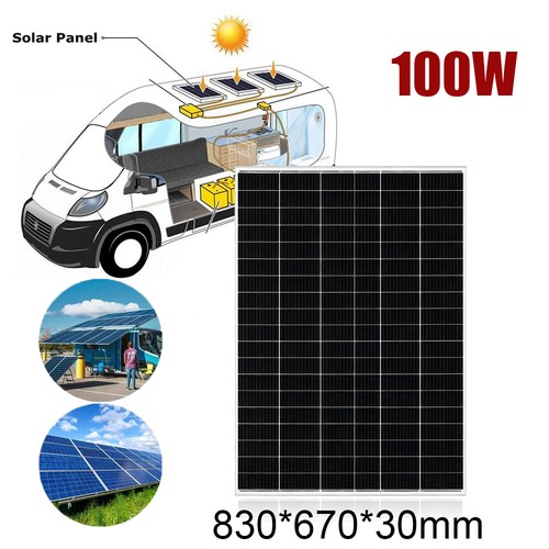 100w watt solar panel - panel, 18volt