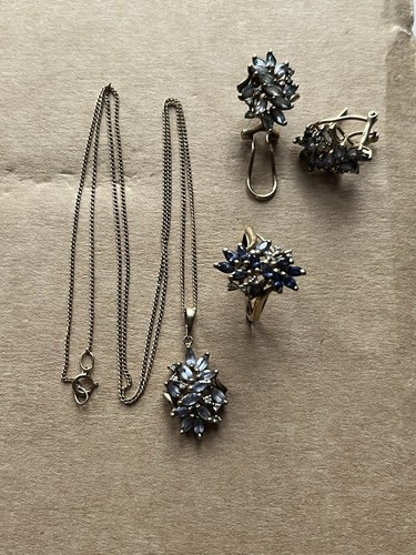Yellow gold tanzanite dia - yellow,